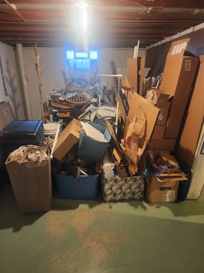 Roll-off dumpster container at job site for Concrete Dumpster Rental in Sylvester